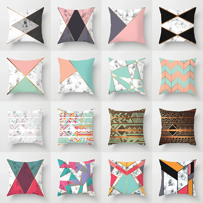 New Home Decorative Cushion Cover Marble Printed Square Throw Pillow Case Sofa Cushion Case Throw Pillowcase 45x45cm
New Home Decorative Cushion Cover Marble Printed Square Throw Pillow Case Sofa Cushion Case Throw Pillowcase 45x45cm
