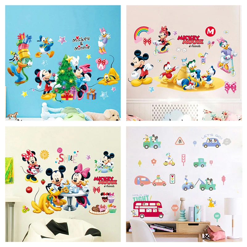 Cartoon Minnie Mickey Mouse Theme Wall Stickers For Kids Bedroom Playroom Decoration Wall Mural Art Diy Home Decals Pvc Posters
Cartoon Minnie Mickey Mouse Theme Wall Stickers For Kids Bedroom Playroom Decoration Wall Mural Art Diy Home Decals Pvc Posters