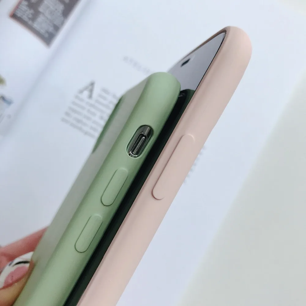 Case For iPhone Xr X Xs Max Cover Korean Soft Silicone Summer Fresh (4)
