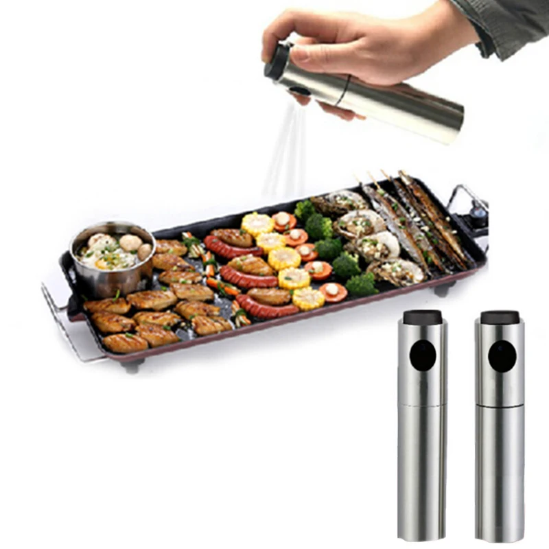 Hot New 1pc Stainless Steel Olive Pump Spray Fine Bottle Oil Sprayer Pot Cooking Tool
Hot New 1pc Stainless Steel Olive Pump Spray Fine Bottle Oil Sprayer Pot Cooking Tool