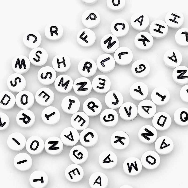 New Hot 400pcs White Alphabet Letter Round Beads Acrylic DIY Jewellery Making Accessories
New Hot 400pcs White Alphabet Letter Round Beads Acrylic DIY Jewellery Making Accessories