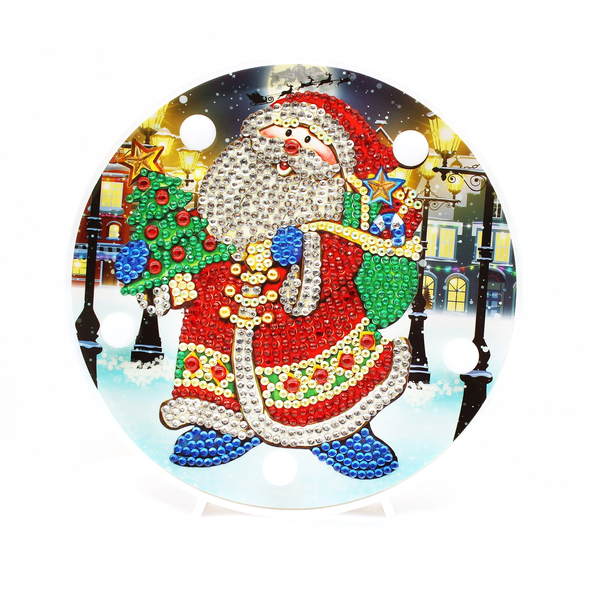 Diy Diamond Embroidery Santa Man Led Night Mini Light On Table Round Diamond Full Drill Christmas Gift For Friends ZXD050
Diy Diamond Embroidery Santa Man Led Night Mini Light On Table Round Diamond Full Drill Christmas Gift For Friends ZXD050