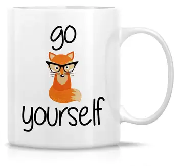 Funny Mug Go Fox Yourself 11 Oz Ceramic Coffee Mugs
Funny Mug Go Fox Yourself 11 Oz Ceramic Coffee Mugs