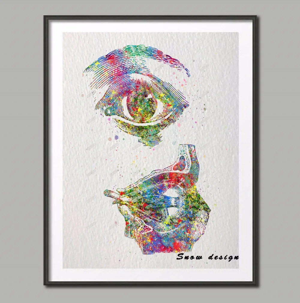 Original Watercolor Human Eye Anatomy wall art canvas NON diamond painting Medical poster print Pictures home wedding decoration
Original Watercolor Human Eye Anatomy wall art canvas NON diamond painting Medical poster print Pictures home wedding decoration