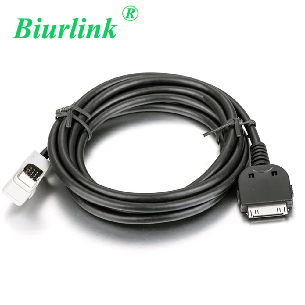 Biurlink AUX IN CD Changer Audio Cable Adapter Cord Lead for Pioneer CD-I200 iBus Headunits for iPod iPhone iPad 30Pin Interface
Biurlink AUX IN CD Changer Audio Cable Adapter Cord Lead for Pioneer CD-I200 iBus Headunits for iPod iPhone iPad 30Pin Interface