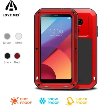 Original Love Mei Powerful Life Waterproof Metal/Aluminum Case Cover For LG G6 G7 ThinQ Heavy Duty Gorilla Toughened Glass
Original Love Mei Powerful Life Waterproof Metal/Aluminum Case Cover For LG G6 G7 ThinQ Heavy Duty Gorilla Toughened Glass