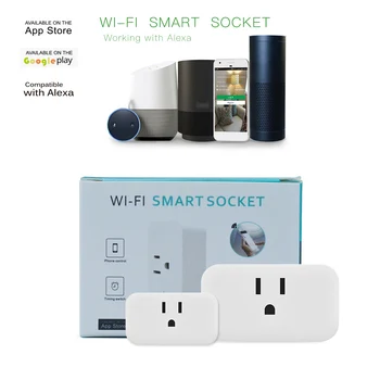 Hot Sale US Mini Smart Socket 15A Wifi Plug Timing Switch Voice Control Work with Alexa Google Assistant
Hot Sale US Mini Smart Socket 15A Wifi Plug Timing Switch Voice Control Work with Alexa Google Assistant