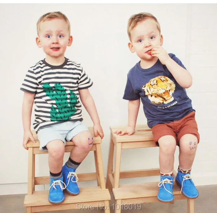 New 2018 Brand 100% Cotton Summer Baby Boys Clothes Set 2pcs Children Clothing Suit Bebe Kids Short Sleeve Clothes Set Baby Boys 90