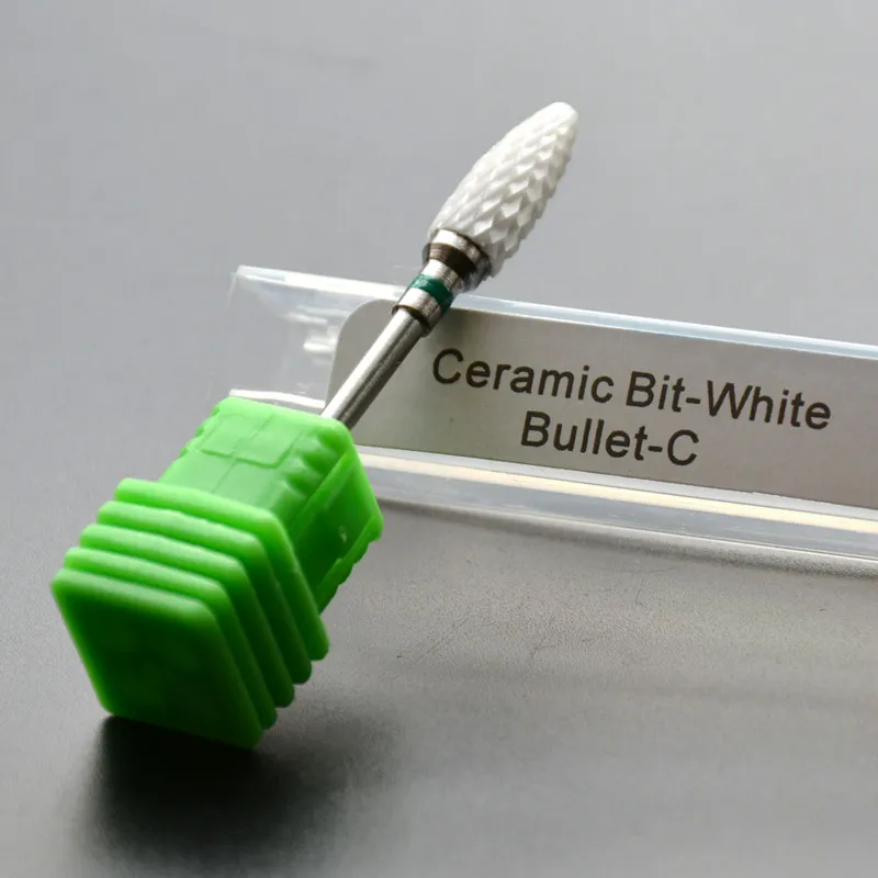 1 PCS High Quality White Ceramic Drill Bits 3/32" Nail Art Tools Professional Electric Manicure Cutter Nail Files
1 PCS High Quality White Ceramic Drill Bits 3/32" Nail Art Tools Professional Electric Manicure Cutter Nail Files