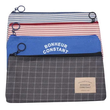 1 pcs Simple Striped Plaid Pencil Case Zipper Oxford Cloth Pencil Case Student Stationery Boy Girl Learning School Supplies
1 pcs Simple Striped Plaid Pencil Case Zipper Oxford Cloth Pencil Case Student Stationery Boy Girl Learning School Supplies