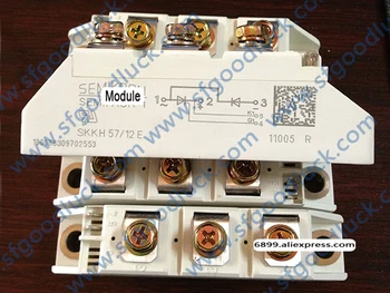 SKKH57/12E Thyristor Silicon Controlled Rectifier SCR Module 1200V 60A 5-Pin Case A-47 Weight:approx.95g Free Shipping
SKKH57/12E Thyristor Silicon Controlled Rectifier SCR Module 1200V 60A 5-Pin Case A-47 Weight:approx.95g Free Shipping