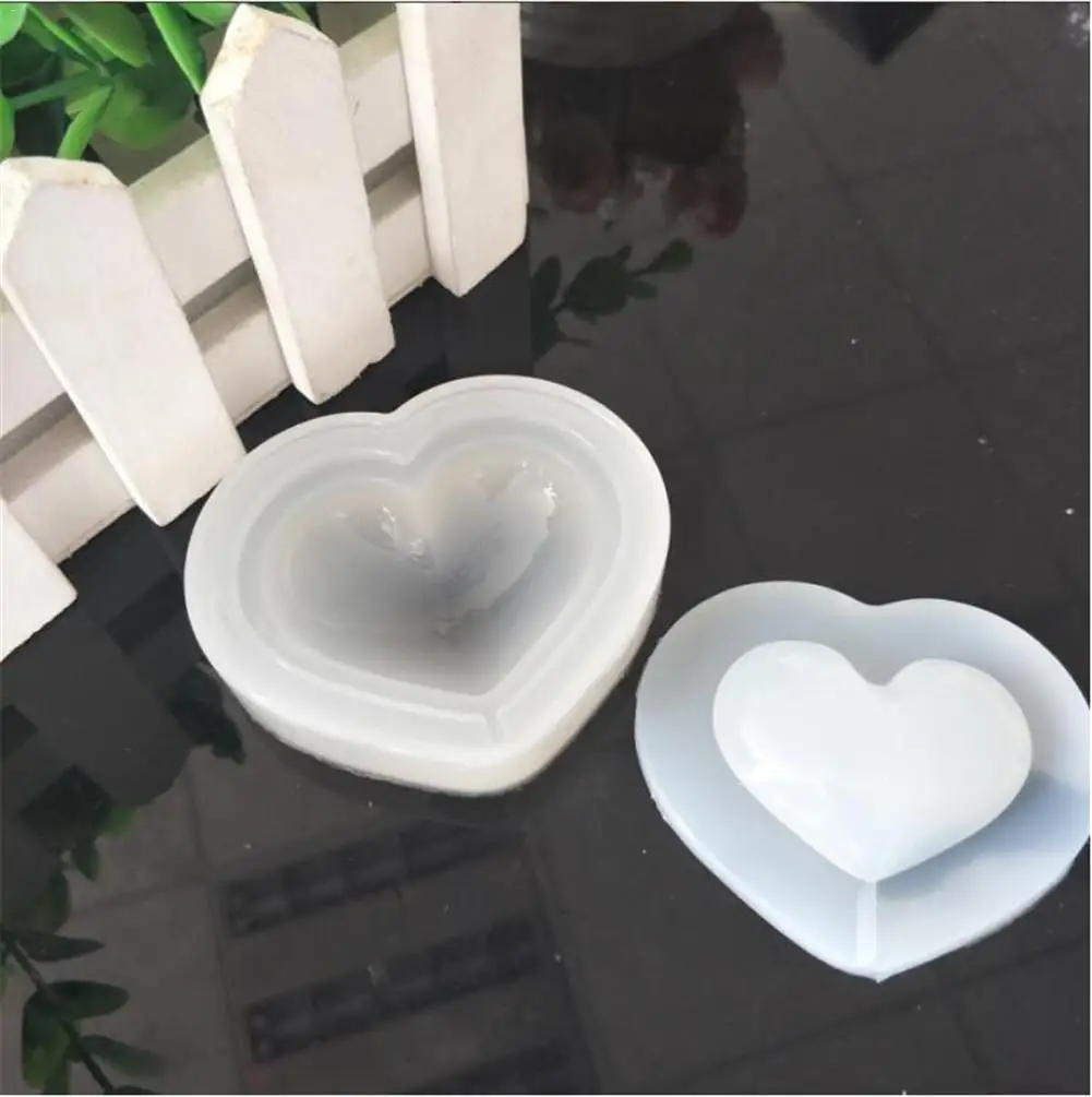 Heart Shape Quicksand Crystal Glue Food-grade Silicone Mould Handmade Soap Chocolate Aroma Mold
Heart Shape Quicksand Crystal Glue Food-grade Silicone Mould Handmade Soap Chocolate Aroma Mold