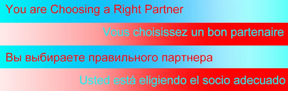 You choose a right