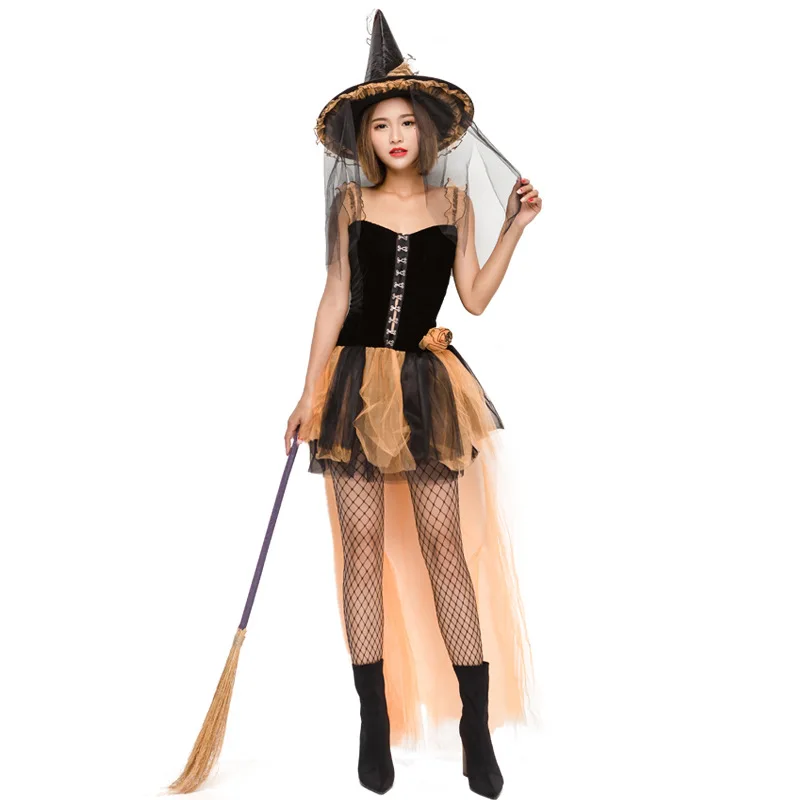 Adult Halloween Evil Witch Costume Womens Magic Moment hag Fancy Dress sexy witch cosplay costumes for halloween party dress
Adult Halloween Evil Witch Costume Womens Magic Moment hag Fancy Dress sexy witch cosplay costumes for halloween party dress