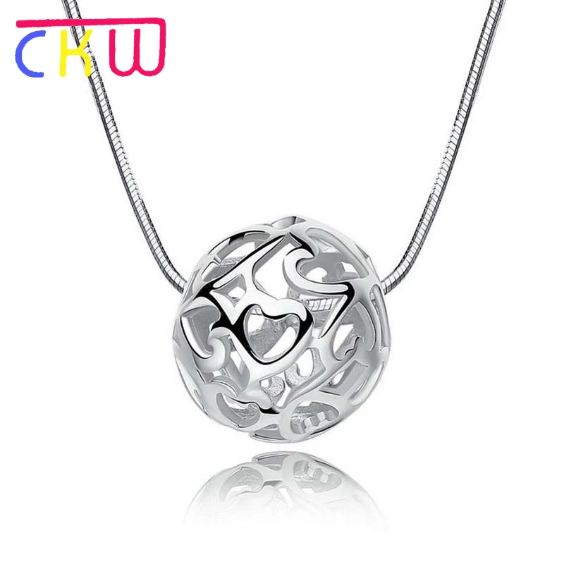 CKW 30% Silver Transfer Beads Pendant Jwelry for Women Romantic Round Slide Metal Clavicle chain block hypoallergenic Pendants
CKW 30% Silver Transfer Beads Pendant Jwelry for Women Romantic Round Slide Metal Clavicle chain block hypoallergenic Pendants