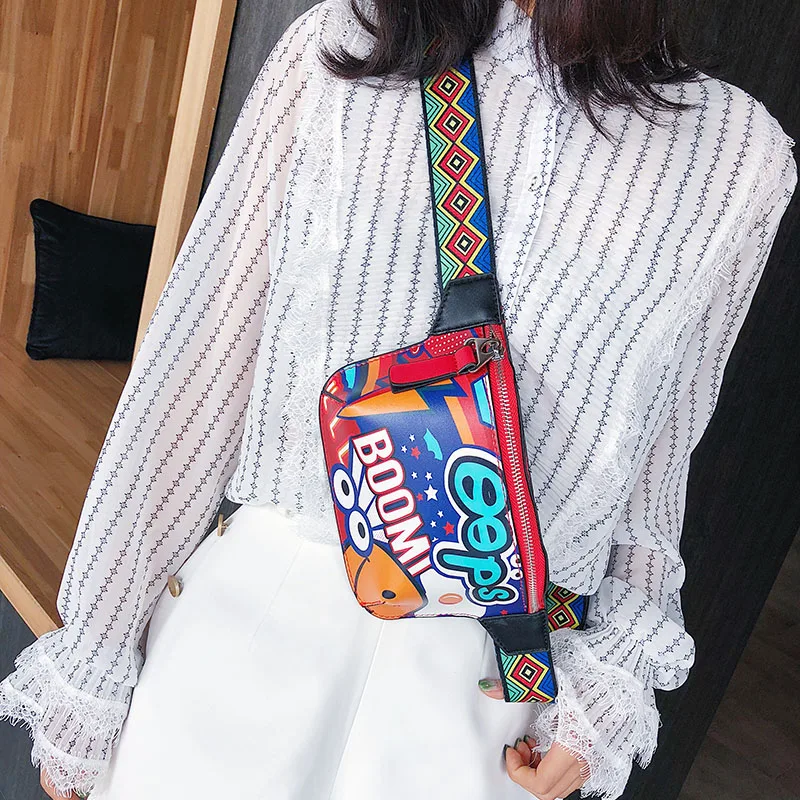 HUBOONE 3D Printing Waist Bag Women Fanny Pack Personality Leather Belt Bag Graffiti Banana Waist Pack Chest Bag Shoulder Bags
HUBOONE 3D Printing Waist Bag Women Fanny Pack Personality Leather Belt Bag Graffiti Banana Waist Pack Chest Bag Shoulder Bags