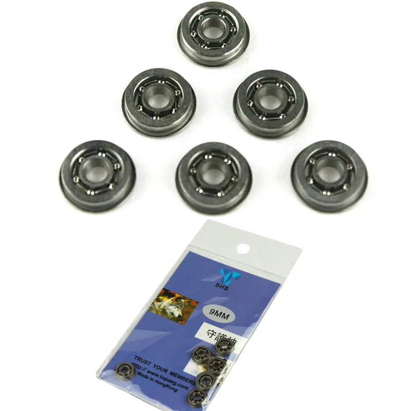 SHS High Precision 9mm Stainless Steel Ball Bearing for Airsoft AEG Gearbox-Free shipping
SHS High Precision 9mm Stainless Steel Ball Bearing for Airsoft AEG Gearbox-Free shipping