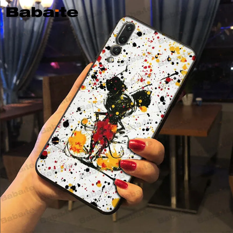 Babaite Kissing Mickey Minnie Mouse Phone Accessories Phone Case For huawei p20lite p9lite nova 3i honor 8x mate20 pro Cover