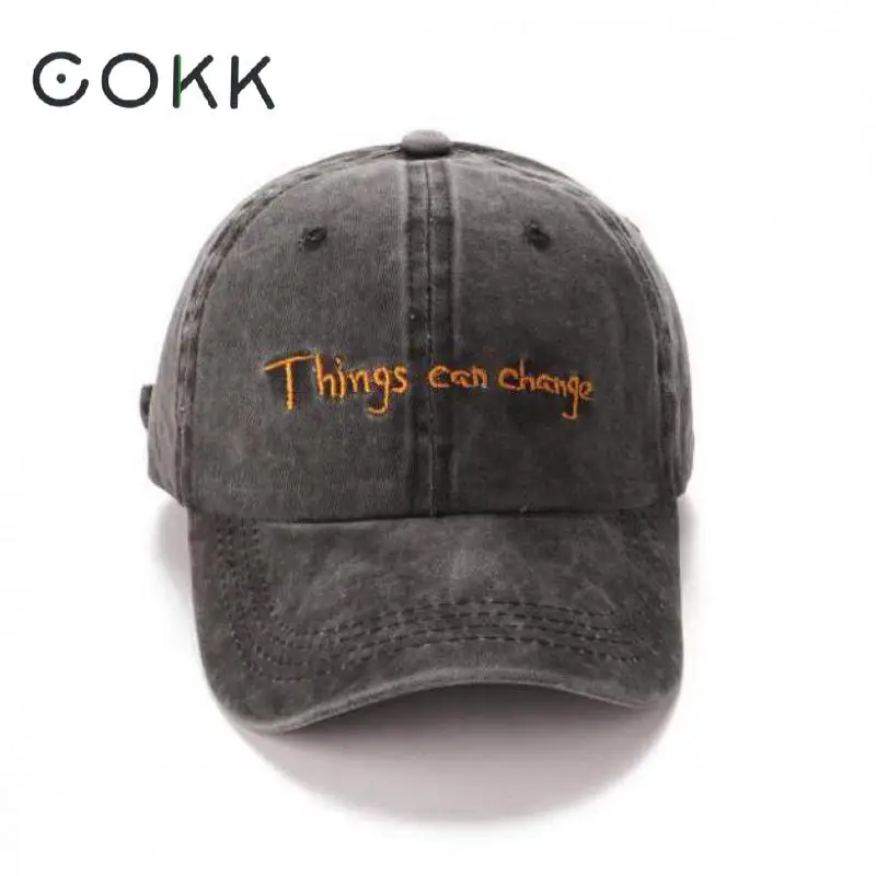 COKK 2019 New Washed Baseball Cap Women Fitted Cap Snapback Hat For Men Bone Summer Casual Sport Hat for Men Women Caps Hat Male
COKK 2019 New Washed Baseball Cap Women Fitted Cap Snapback Hat For Men Bone Summer Casual Sport Hat for Men Women Caps Hat Male