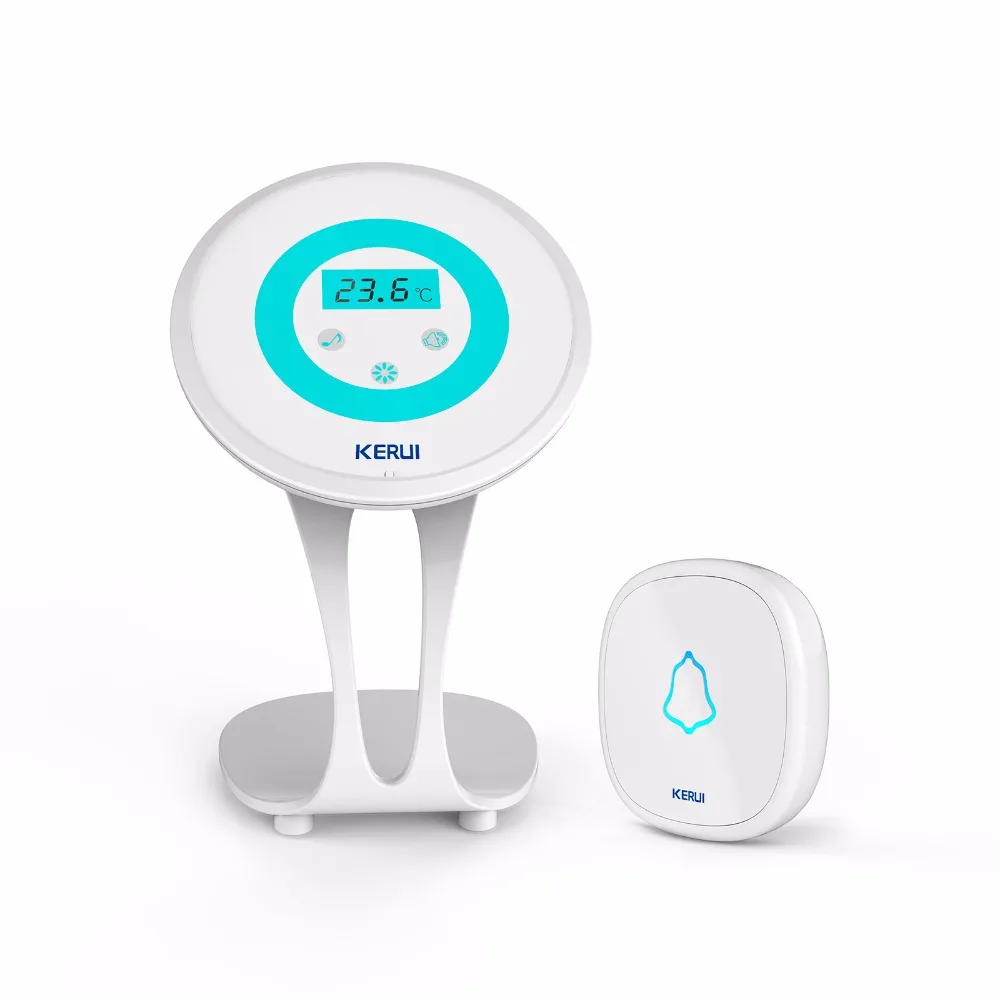KERUI M536 Home Gate Chime Alarm Security System 58 songs Welcome Burglar Alarm Doorbell Temperature Detector Doorbell Alarm
KERUI M536 Home Gate Chime Alarm Security System 58 songs Welcome Burglar Alarm Doorbell Temperature Detector Doorbell Alarm