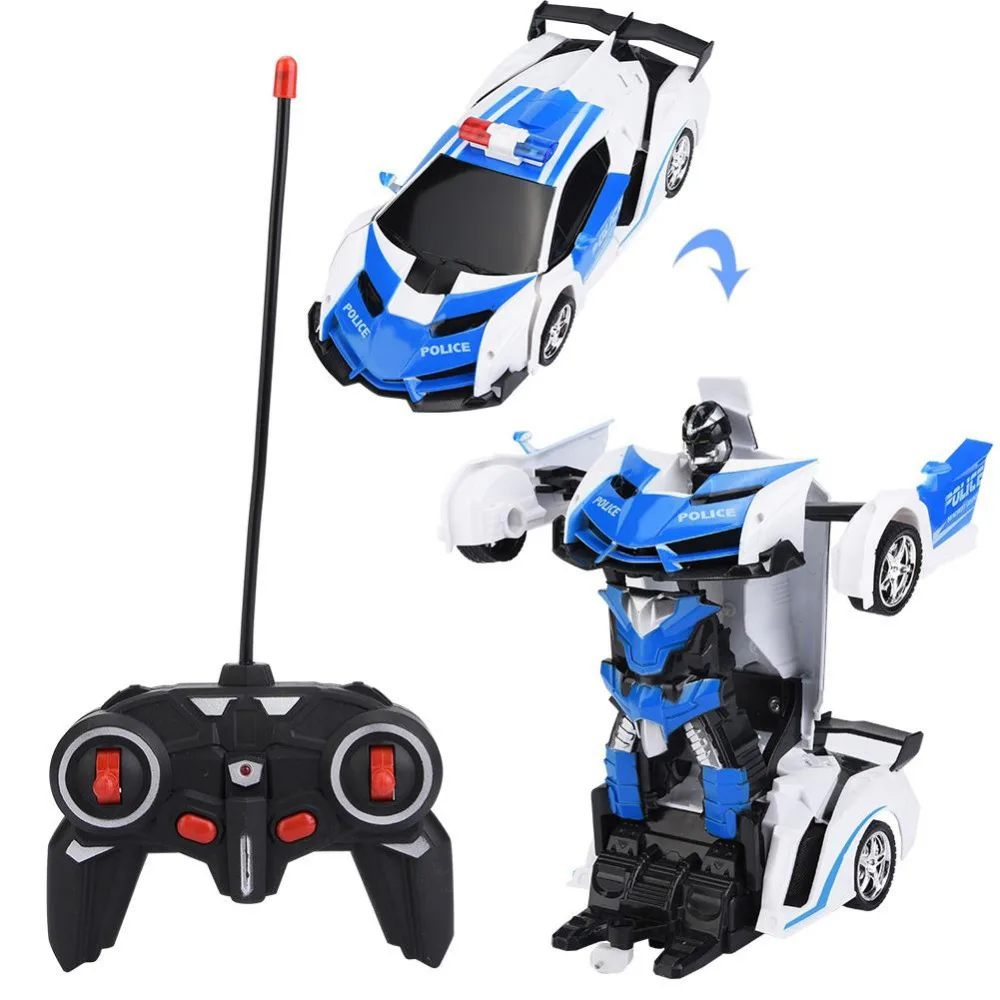 1/18 Scale 2In1 RC Car Remote Control Driving Sports Cars Drive Transformation Robots Models Vehicle One-key Deformation RC Car
1/18 Scale 2In1 RC Car Remote Control Driving Sports Cars Drive Transformation Robots Models Vehicle One-key Deformation RC Car