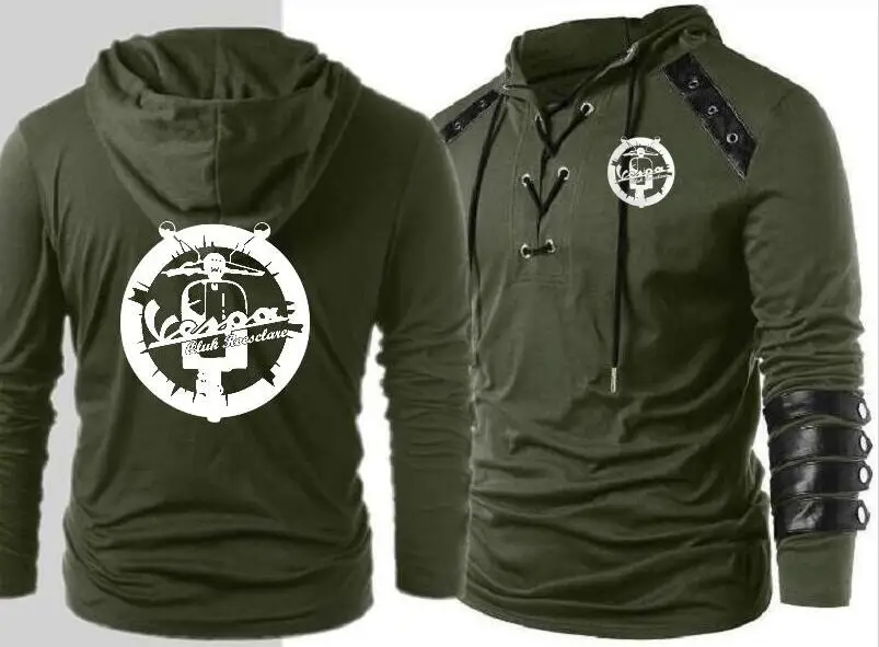 2019 Men's Casual Vespa vintage motorcycle Hoodie Men's Motorcycle Jacket Knit Hooded Long Sleeve Cotton Jacket
2019 Men's Casual Vespa vintage motorcycle Hoodie Men's Motorcycle Jacket Knit Hooded Long Sleeve Cotton Jacket