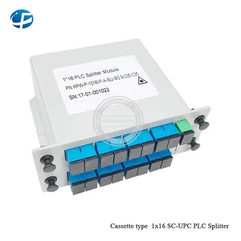 Free shipping 1*16 SC-UPC 10pcs/lot Cassette type Box PLC splitter Card Inserting fiber optic SC/UPC connector splitter box
Free shipping 1*16 SC-UPC 10pcs/lot Cassette type Box PLC splitter Card Inserting fiber optic SC/UPC connector splitter box