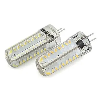 

HRSOD 5 pcs G4 4 W 72 SMD 3014 360 LM Warm White Corn Bulbs/Bi-pin Lights (AC 110V/ 220V/DC12/AC 12/AC 24/DC 24 V)