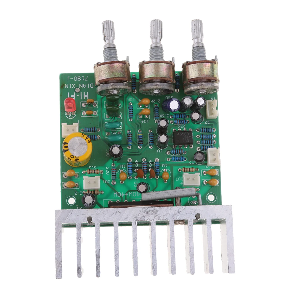 Dual Channel HIFI Stereo Amplifier Board 12V 7190 Low Noise Enhanced Version for Car Audio, Motorcycle Audio And Home Theater Dual Channel HIFI Stereo Amplifier Board 12V 7190 Low Noise Enhanced Version for Car Audio, Motorcycle Audio And Home Theater
