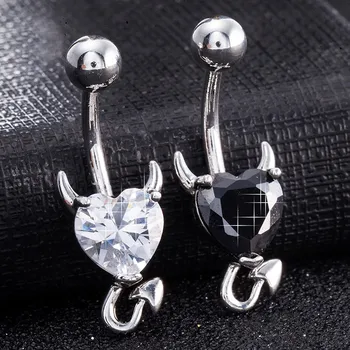 Navel Belly Button Ring Glitter Love Heart Decor Piercing Jewelry Navel Nail LL@17
Navel Belly Button Ring Glitter Love Heart Decor Piercing Jewelry Navel Nail LL@17