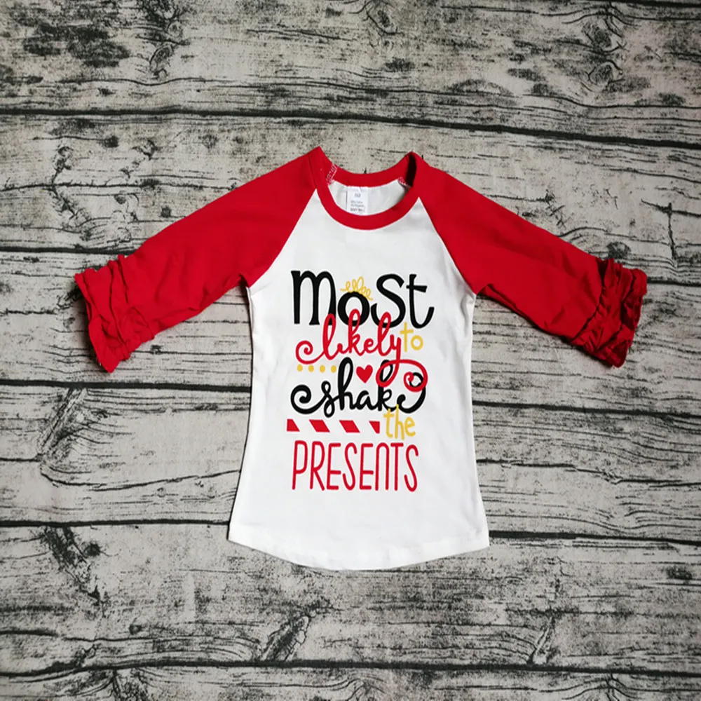 1-5T christmas shirt kids print cotton full sleeve icing girls tops Patchwork white red t shirt
1-5T christmas shirt kids print cotton full sleeve icing girls tops Patchwork white red t shirt