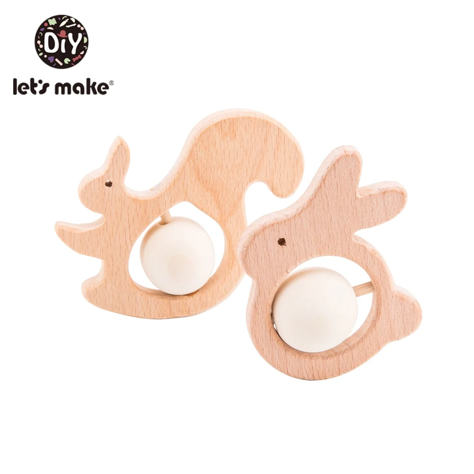 Let's Make 1pc Wooden Rattles Baby Wooden Teether Cartoon Animal Shaped Natural Beech Baby Bed Hanging Rattles Toys
Let's Make 1pc Wooden Rattles Baby Wooden Teether Cartoon Animal Shaped Natural Beech Baby Bed Hanging Rattles Toys