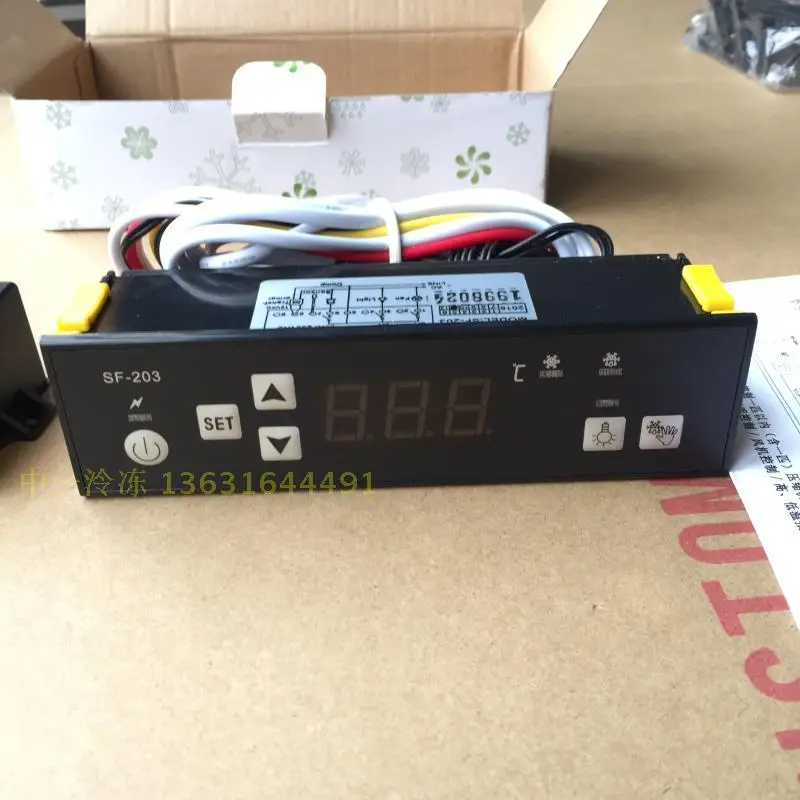 SF-203 Ice-cream Cabinet Ice Cabinet Display Microcomputer Temperature Controller Beverage Cabinet
SF-203 Ice-cream Cabinet Ice Cabinet Display Microcomputer Temperature Controller Beverage Cabinet