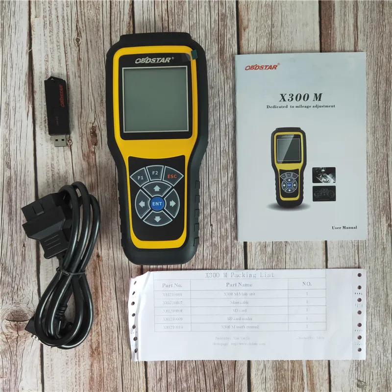 OBDSTAR X300M Odometer Adjustment And OBDII Support For Benz Mileage Correction Tool X300 M Add For Fiat/Volvo and MQB Models
OBDSTAR X300M Odometer Adjustment And OBDII Support For Benz Mileage Correction Tool X300 M Add For Fiat/Volvo and MQB Models