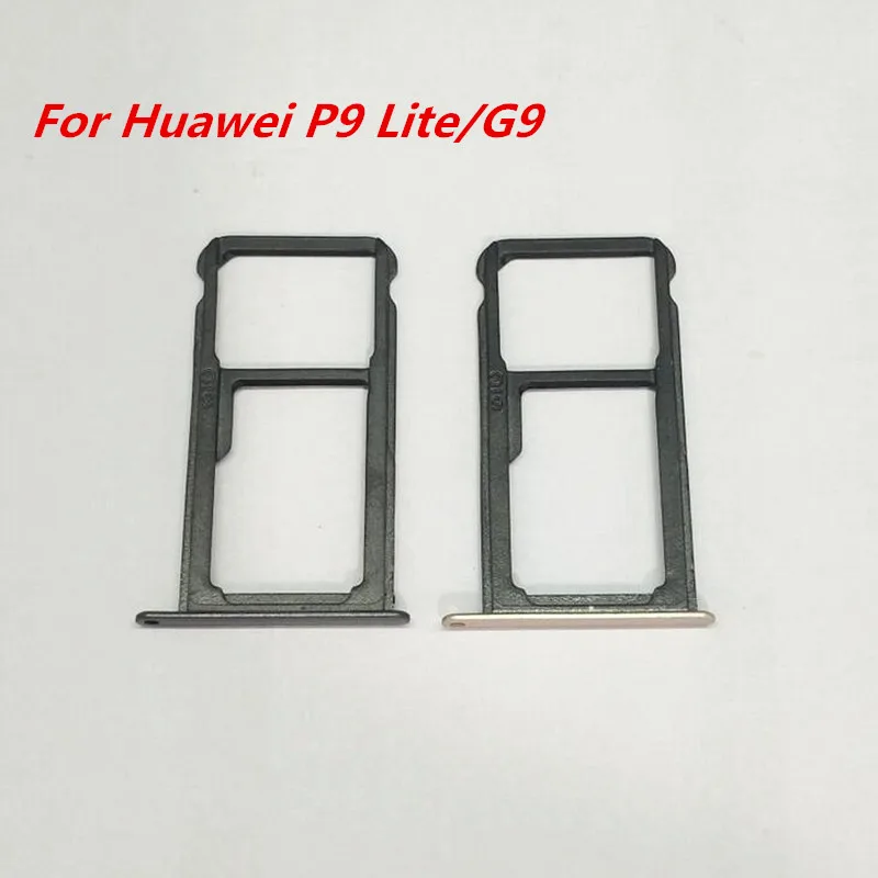 Black/Gold SIM Card Tray Socket Slot Holder Adapters Replacement Spare Parts For Huawei P9 Lite/G9
Black/Gold SIM Card Tray Socket Slot Holder Adapters Replacement Spare Parts For Huawei P9 Lite/G9