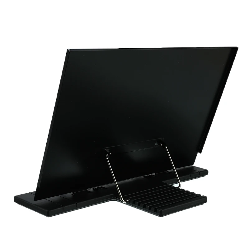 Portable Lazy Book Stand Frame Reading Desk Holder with 7 Tilt Adjustable Grooves Black for Home | Канцтовары для офиса и дома