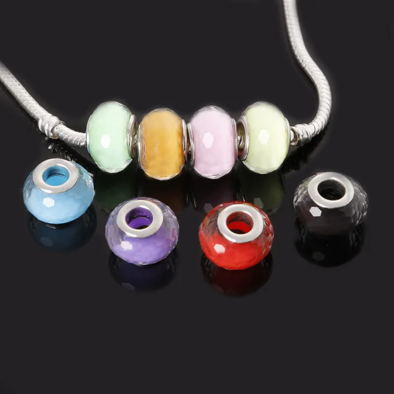 Hot Fashion 10x14mm 10pcs/lot Many Color Choose Cut&Faceted Big Hole european Beads Charms For DIY Jewelry Bracelet Findings
Hot Fashion 10x14mm 10pcs/lot Many Color Choose Cut&Faceted Big Hole european Beads Charms For DIY Jewelry Bracelet Findings