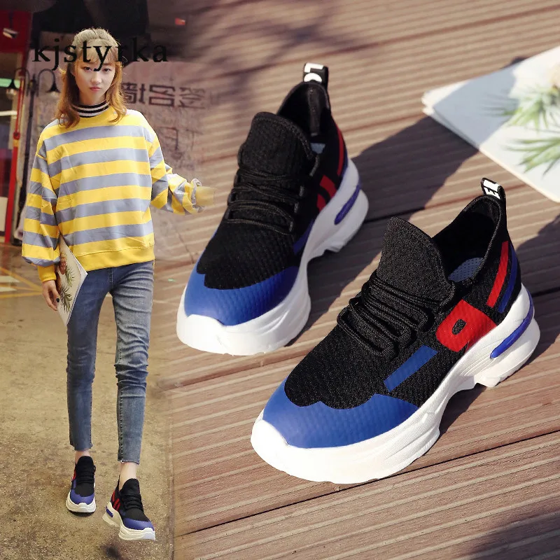 Kjstyrka hot sale 2019 Fashion causal mixed colors women sneakers breathable Leisure Footwears walking wedges shoes for women
Kjstyrka hot sale 2019 Fashion causal mixed colors women sneakers breathable Leisure Footwears walking wedges shoes for women