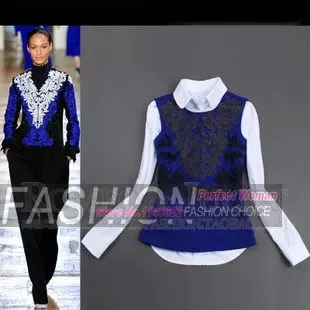women shirts Long-sleeved printing show thin shirt Classical palace magnificent baroque embroidery two piece suit shirt vest
women shirts Long-sleeved printing show thin shirt Classical palace magnificent baroque embroidery two piece suit shirt vest