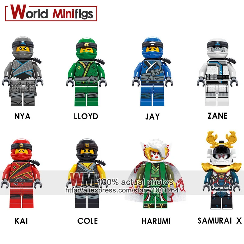 20PCS/lot Ninja Building Blocks Luke Cunningham Ultra Violet Hutchins Chopper Maroon Compatible Ninjagoed Figures Kids Toys
20PCS/lot Ninja Building Blocks Luke Cunningham Ultra Violet Hutchins Chopper Maroon Compatible Ninjagoed Figures Kids Toys