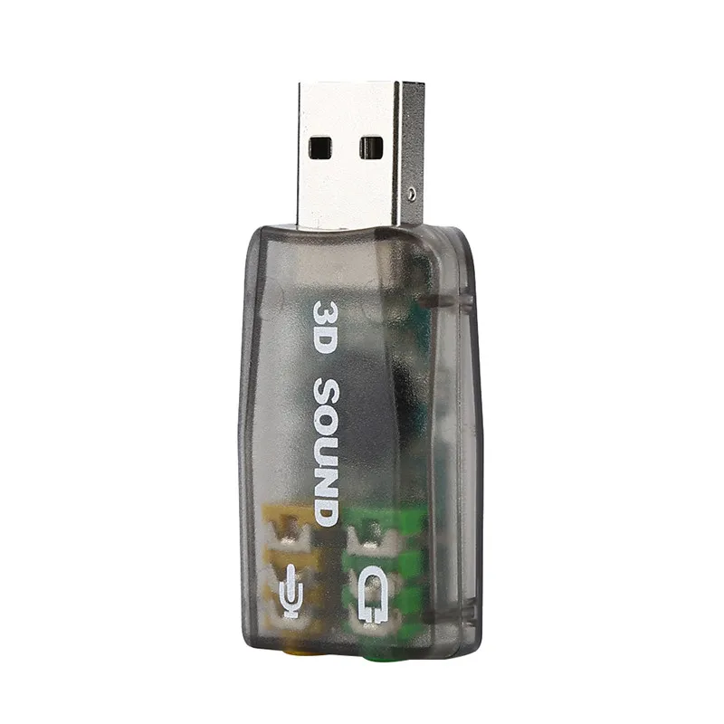 USB звуковая карта Centechia внешний адаптер аудио 7 1 микрофон динамик интерфейс для