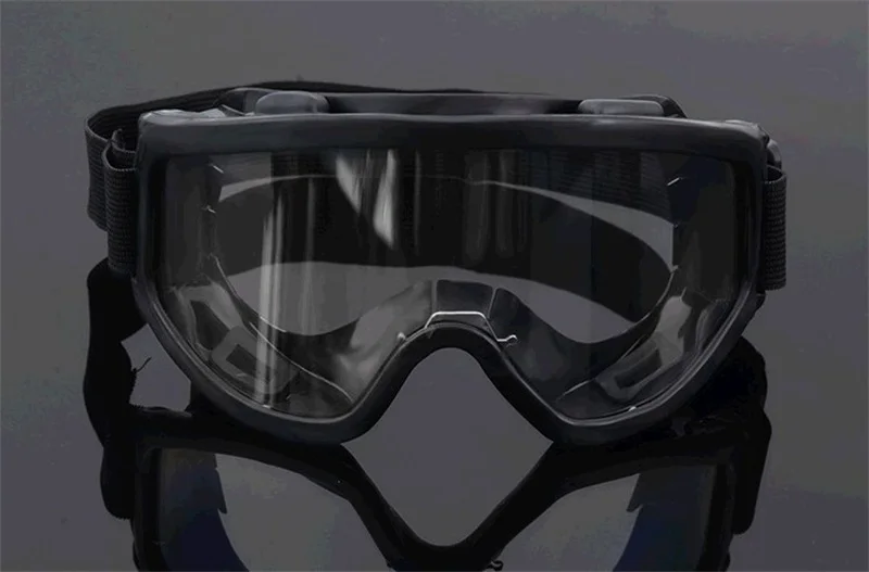 Fashion Unisex Safety Goggles Motorcycle Cycling Eye Protection Glasses Ski goggles Sand-proof Anti Wind Dust Airsoft Goggles (13)