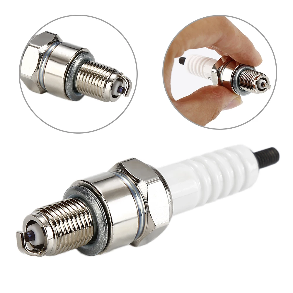 1pcs C7HSA Spark Plug Nickel Alloy C7HSA Spark Plug for Honda Yamaha Kawasaki Suzuki Pit Dirt Bike
1pcs C7HSA Spark Plug Nickel Alloy C7HSA Spark Plug for Honda Yamaha Kawasaki Suzuki Pit Dirt Bike