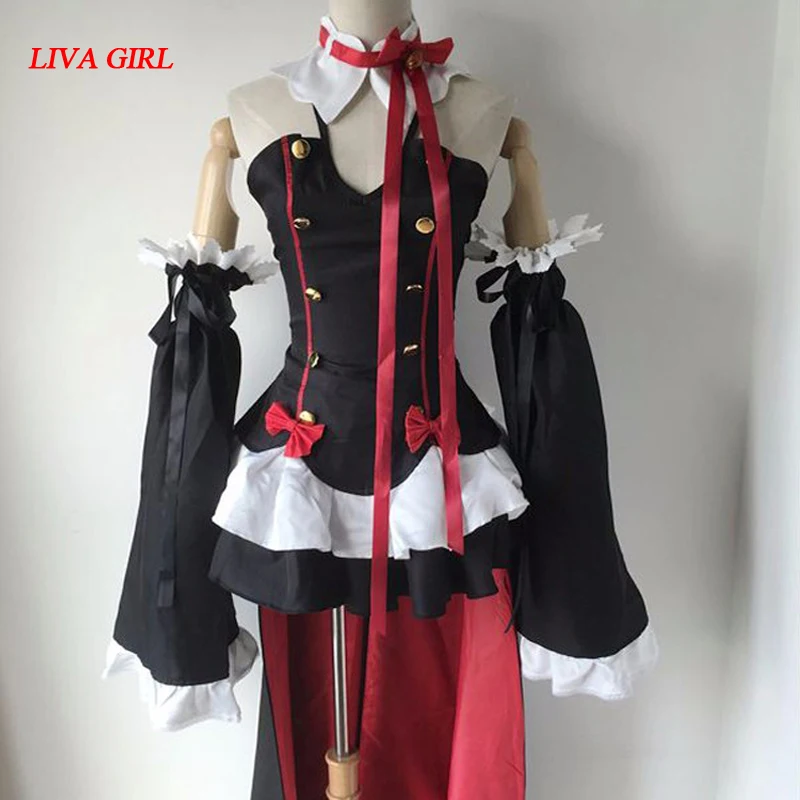 Anime Seraph Of The End Owari no Seraph Krul Tepes Uniform Cosplay Costume Full Set Dress Outfit Size S-XL
Anime Seraph Of The End Owari no Seraph Krul Tepes Uniform Cosplay Costume Full Set Dress Outfit Size S-XL