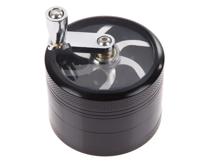 Famous Brand Hand Crank 4 Layers Herb Pipe Tobacco Grinder Metal Spice Smoke Aluminium Grinder 55mm Smoke Crusher L228
Famous Brand Hand Crank 4 Layers Herb Pipe Tobacco Grinder Metal Spice Smoke Aluminium Grinder 55mm Smoke Crusher L228