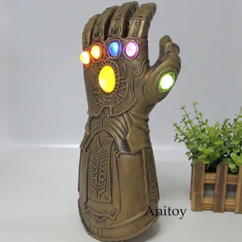 Endgame Avengers Infinity Thanos Figure Cosplay Thanos Glove with LED Light PVC Action Figure Glove Collectible Model Toy
Endgame Avengers Infinity Thanos Figure Cosplay Thanos Glove with LED Light PVC Action Figure Glove Collectible Model Toy