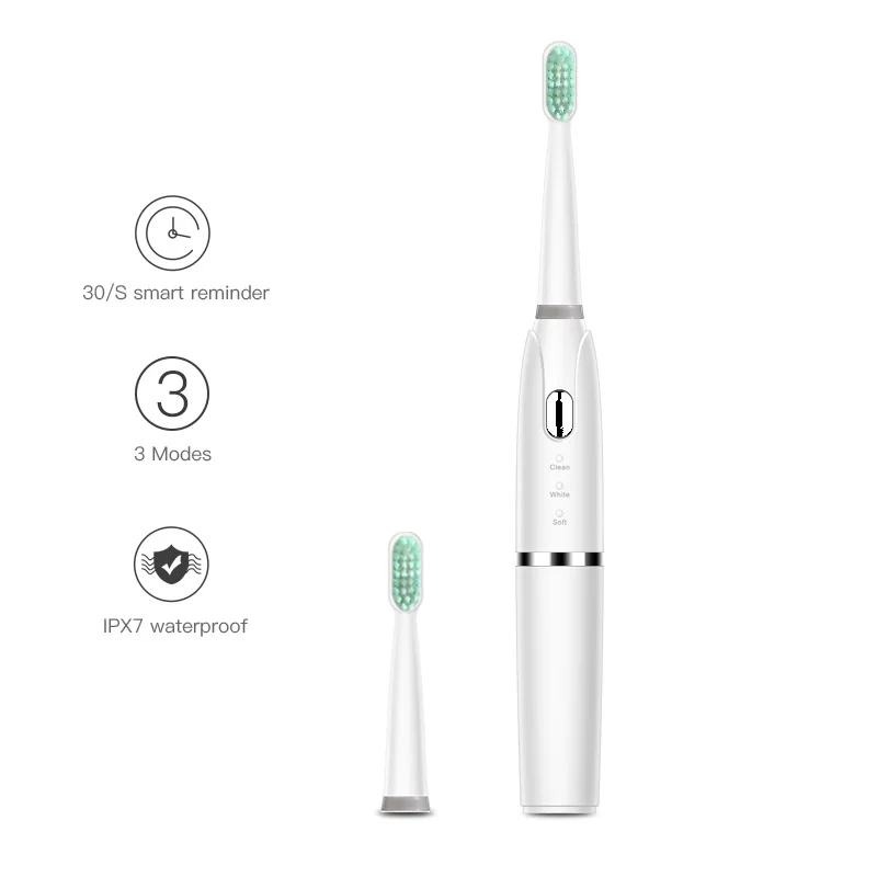SOOJUE S12 Intelligent Sonic Electric Toothbrush Waterproof Sonic Toothbrus Ultrasonic Sonicare Smart Timer tooth brush
SOOJUE S12 Intelligent Sonic Electric Toothbrush Waterproof Sonic Toothbrus Ultrasonic Sonicare Smart Timer tooth brush