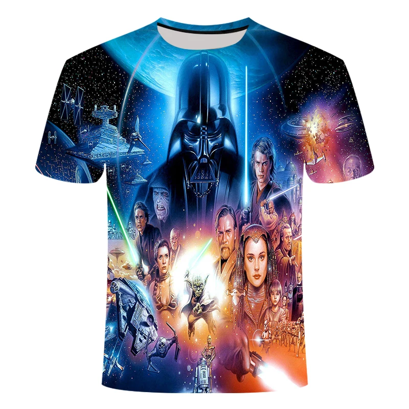 Men's summer 2019 T-shirt, Star Wars robot darth vader 3d printed men's and women's t-shirts.Asian size s-6xl T-shirt.
Men's summer 2019 T-shirt, Star Wars robot darth vader 3d printed men's and women's t-shirts.Asian size s-6xl T-shirt.