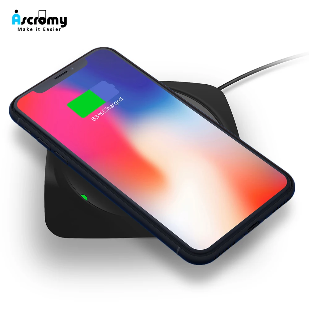 Ascromy 15W Wireless Mobile Phone Charger Fast Charging For Huawei P30 Mate 20 Pro Mate RS Samsung Galaxy s10 s9 plus s10e Pad
Ascromy 15W Wireless Mobile Phone Charger Fast Charging For Huawei P30 Mate 20 Pro Mate RS Samsung Galaxy s10 s9 plus s10e Pad