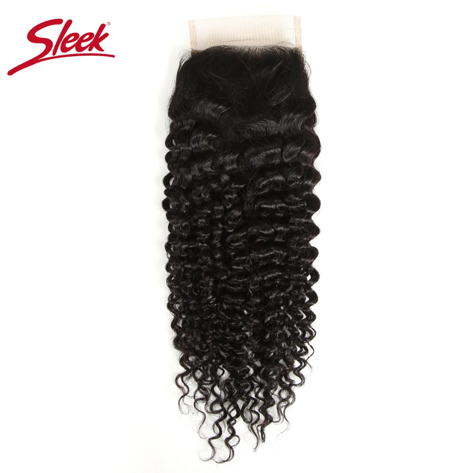 SLEEK HAIR Free Part Malaysian Curly Human Hair Lace Closure 130% Density Remy Hair Natural Color 8-18 Inches
SLEEK HAIR Free Part Malaysian Curly Human Hair Lace Closure 130% Density Remy Hair Natural Color 8-18 Inches